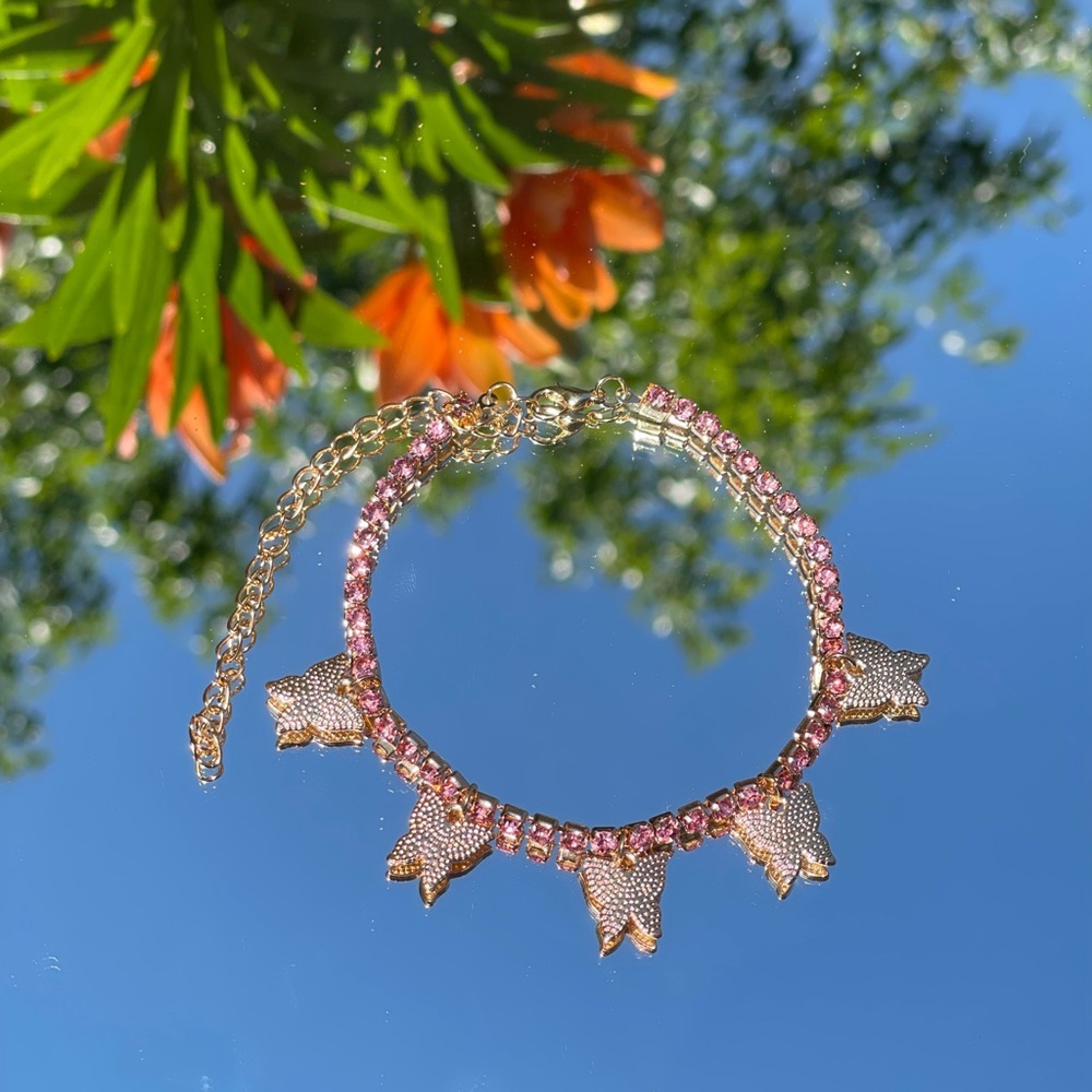 Butterfly Anklet - Picture 2 of 2